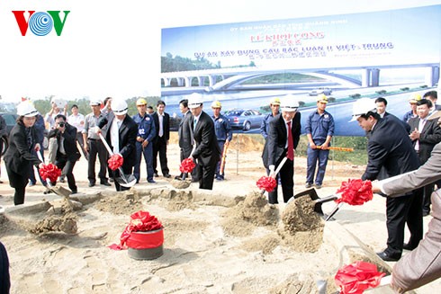 Construction of Bac Luan 2 bridge starts  - ảnh 1